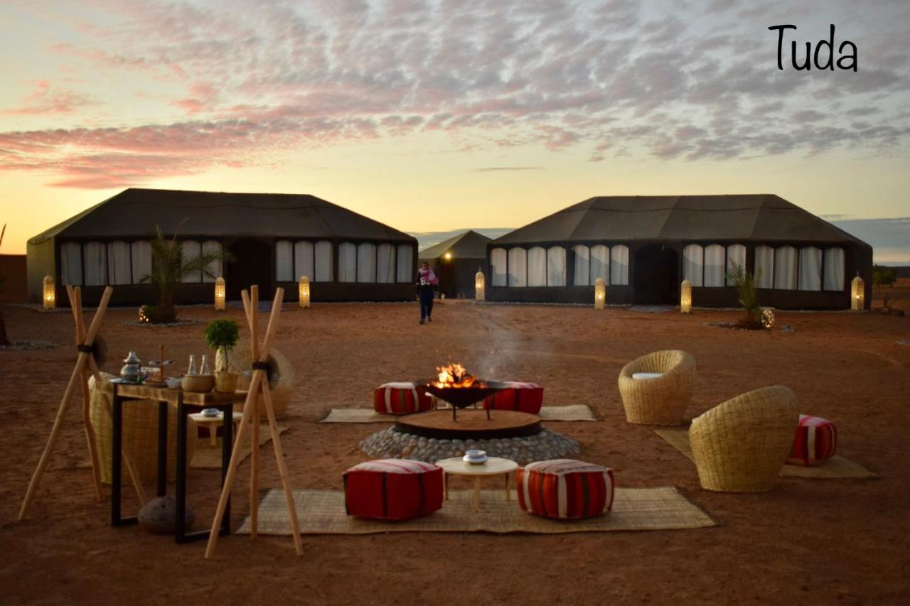 Hotel Tuda Luxury Camp Merzouga Exterior foto