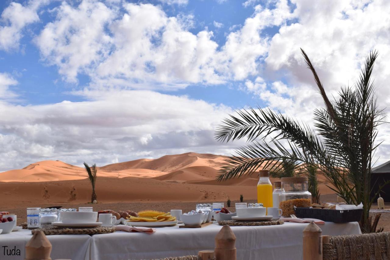 Hotel Tuda Luxury Camp Merzouga Exterior foto