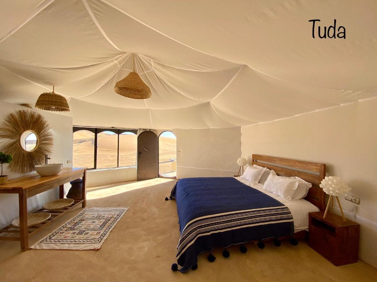 Hotel Tuda Luxury Camp Merzouga Exterior foto
