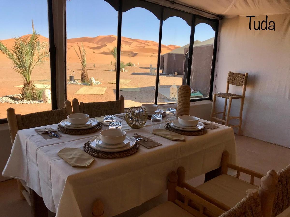 Hotel Tuda Luxury Camp Merzouga Exterior foto