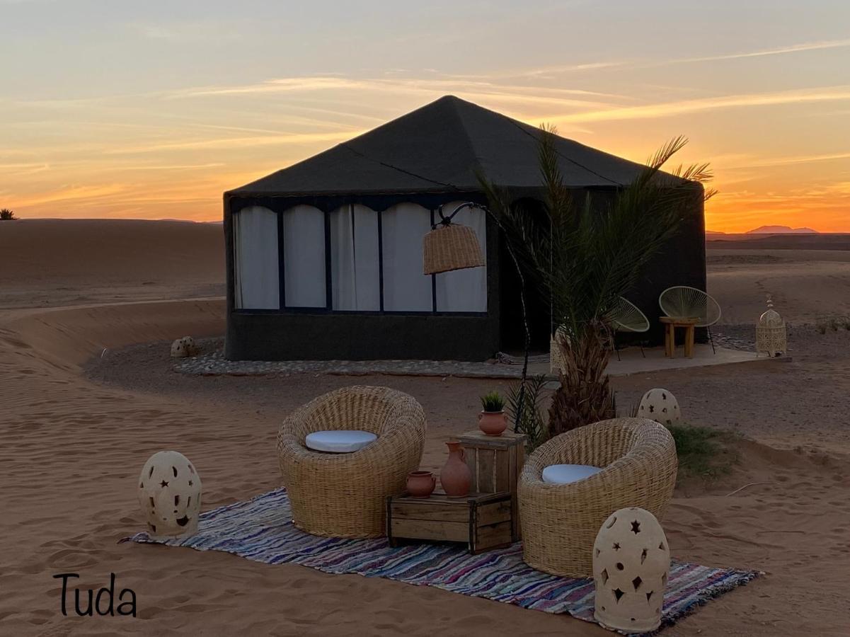 Hotel Tuda Luxury Camp Merzouga Exterior foto